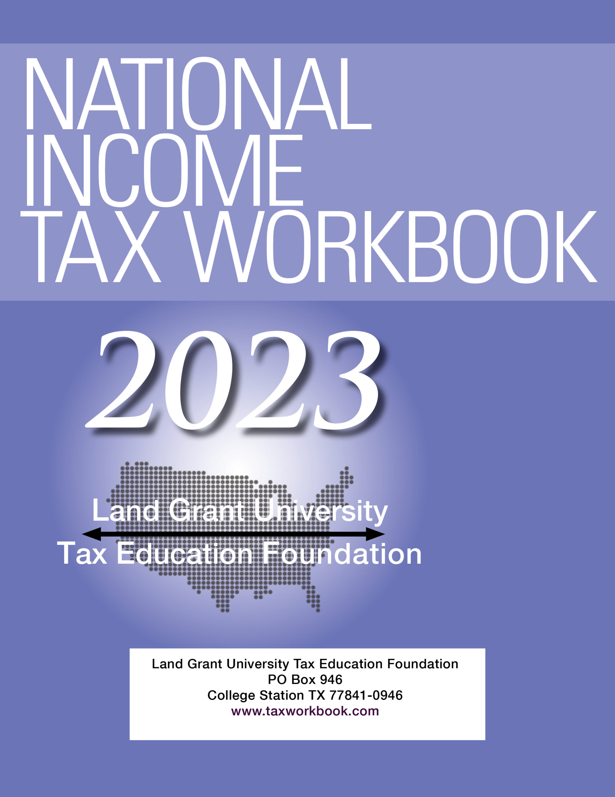 Front Cover of the 2021 National Income Tax Workbook